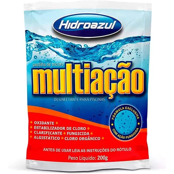 HIDROAZUL PASTILHA MULTIACAO 200G