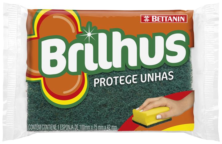 ESPONJA BRILHUS PROTEGE UNHAS