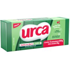 SABÃO EM BARRA GLICER. NEUTRO5X200GR URCA