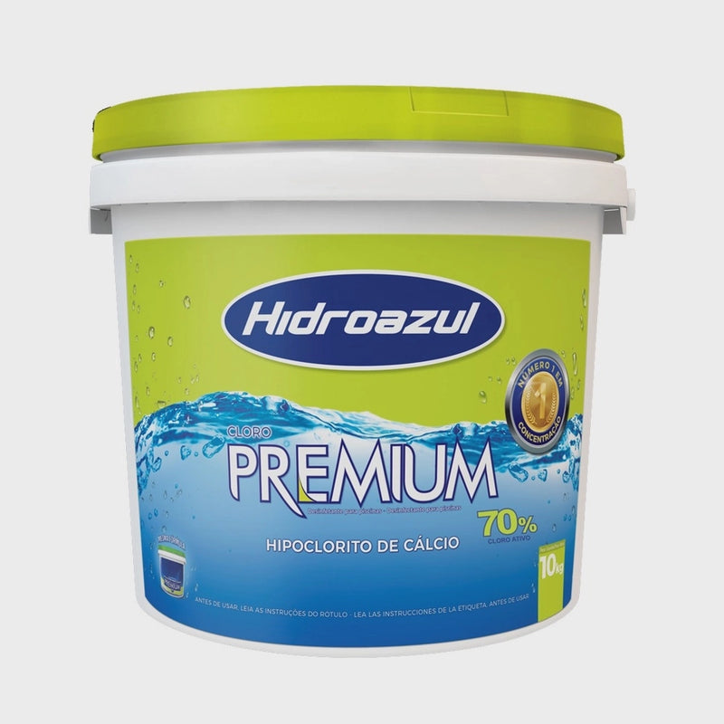 CLORO PREMIUM HIPOCLORITO 70% -HIDROAZUL 10KG