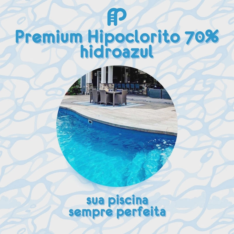 CLORO PREMIUM HIPOCLORITO 70% -HIDROAZUL 10KG