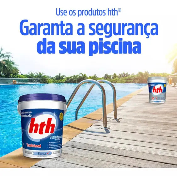 HTH PURIFICAR CLORO CONCENTRADO HIPOCLORITO PARA PISCINA 10 kg