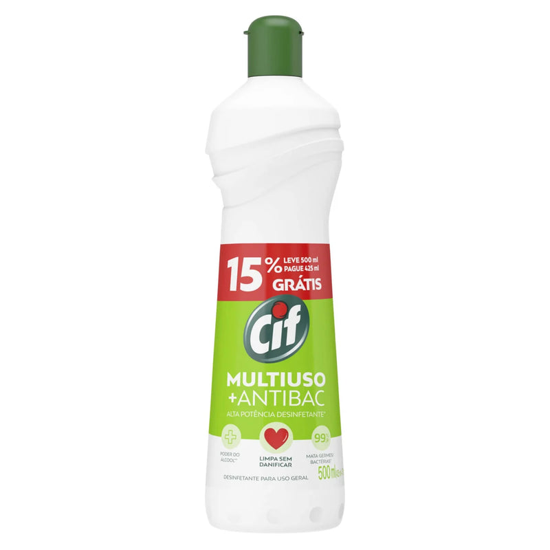 LIMPADOR MULT CIF 500ML GT 15% ANT