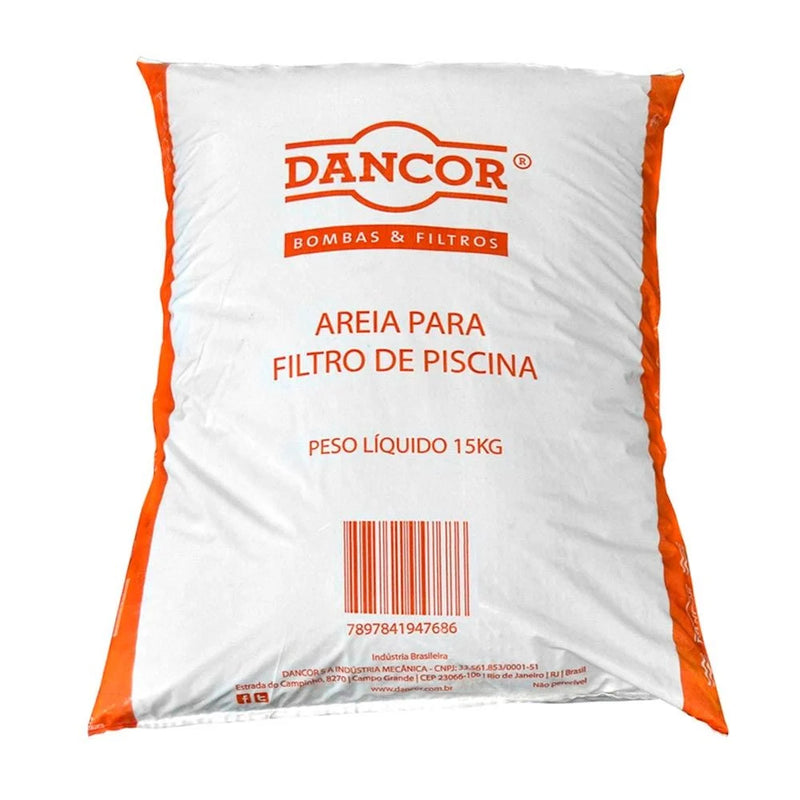 AREIA P/FILTRO ACQUATRAT SACO COM 15KG