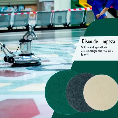 DISCO LIMPADOR (VERDE) 410MM BETTANIN