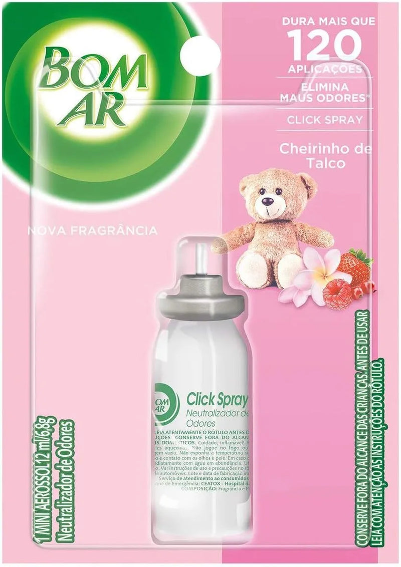 BOM AR SPRAY TALCO REFIL 12 ML