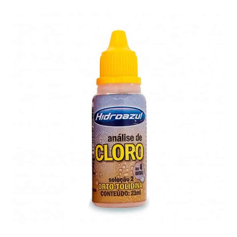 HIDROAZUL REAGENTE  CLORO FR 23ML