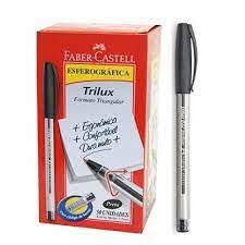 CANETA FABER TRILUX 0.8 BT UN PRETA