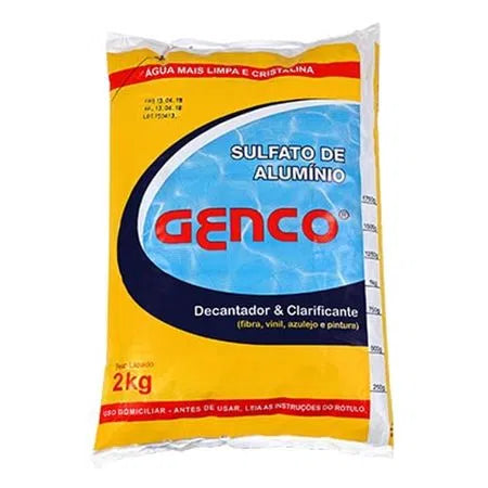 GENCO SULFATO DE ALUMINIO 2KG